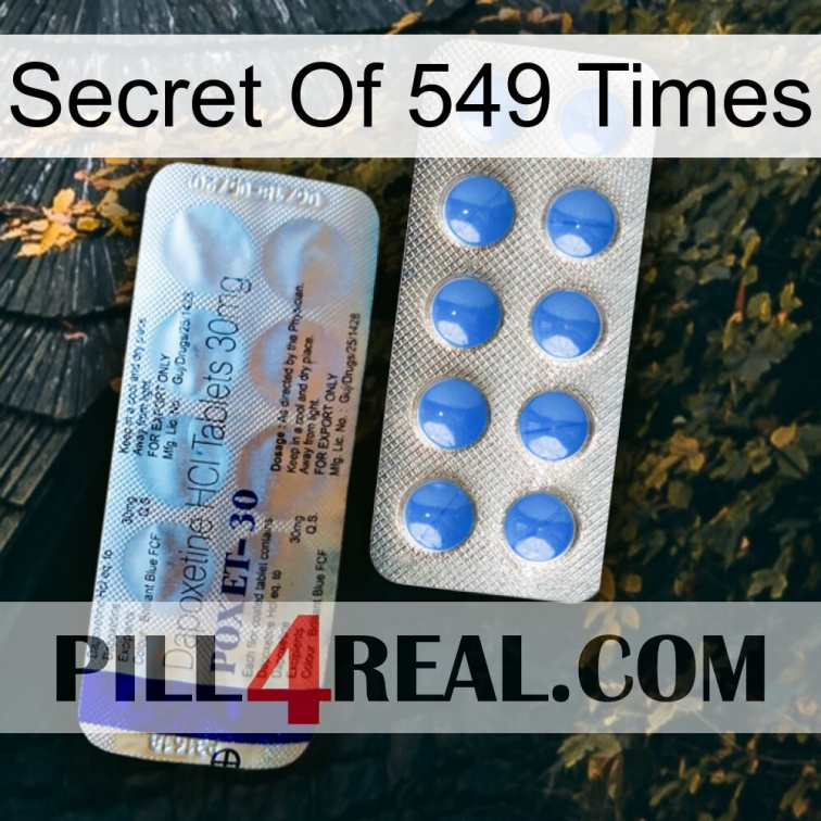 Secret Of 549 Times 39